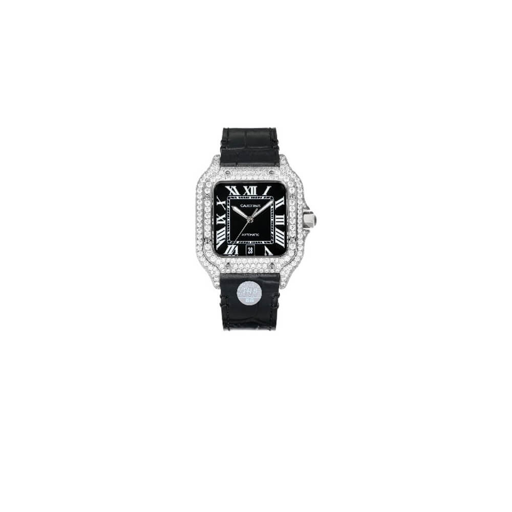 1-1-7.jpg Santos Large de Cartier watch - Image 1