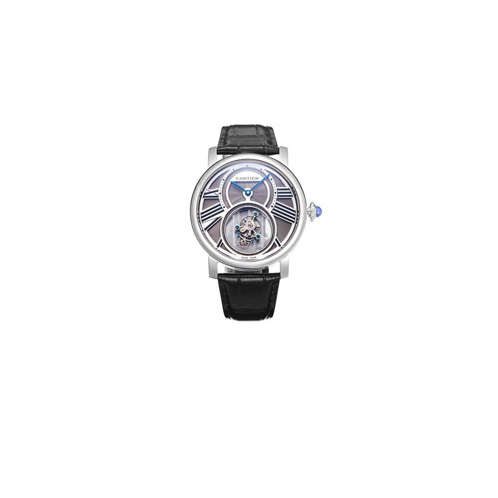 1-131-2.jpg Rotonde de Cartier Double Tourbillon watch - Image 1