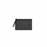 Fendi FF Jacquard Flat Pouch Medium