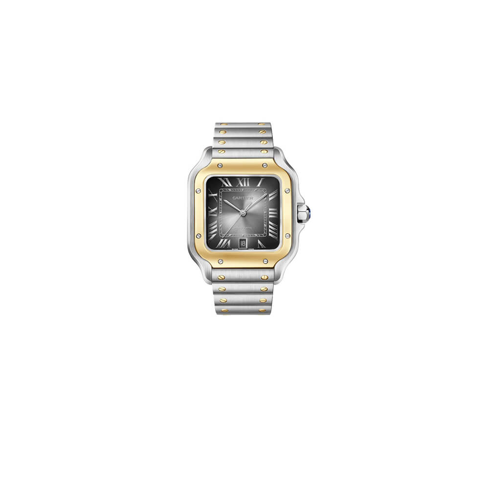 1-16-9.jpg Santos Large de Cartier watch(Customized original watch strap) - Image 1