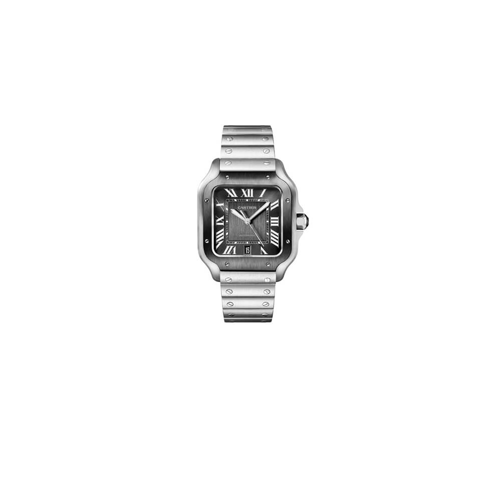 1-17-10.jpg Santos Large de Cartier watch(Customized original watch strap) - Image 1