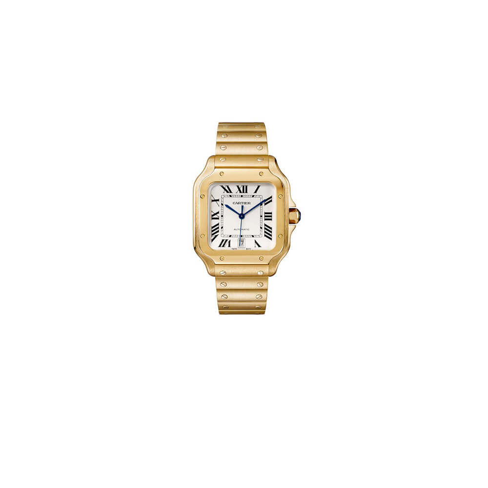 1-18-10.jpg Santos Large de Cartier watch(Customized original watch strap) - Image 1