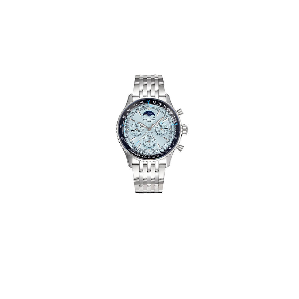 1-38-9.jpg Breitling Navitimer B19 Chronograph 43 Perpetual Calendar 140th Anniversary - Image 1