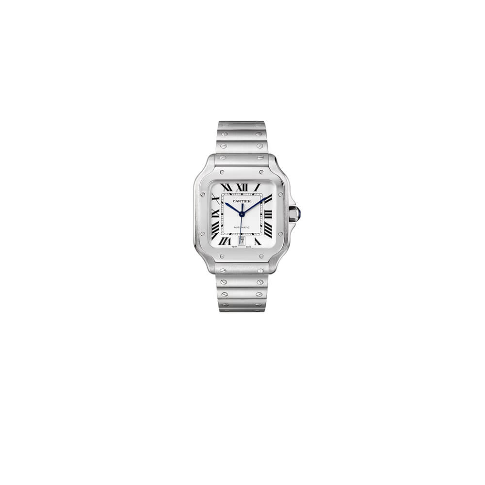 1-41.jpg Santos Large de Cartier watch(Customized original watch strap) - Image 1