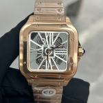 Cartier Santos Skeleton Watch - Image 2