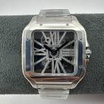 Cartier Santos Skeleton Watch - Image 2