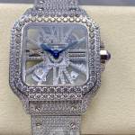 Cartier Santos Skeleton Watch - Image 2