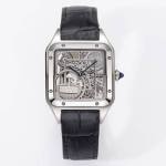Cartier Santos Skeleton Watch - Image 2
