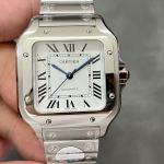 Santos Medium de Cartier watch(Customized original watch strap) - Image 2