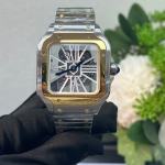 Cartier Santos Skeleton Watch - Image 3