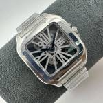 Cartier Santos Skeleton Watch - Image 3