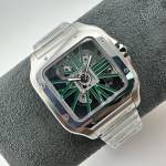 Cartier Santos Skeleton Watch - Image 3