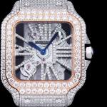 Cartier Santos Skeleton Watch - Image 3