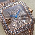 Cartier Santos Skeleton Watch - Image 3