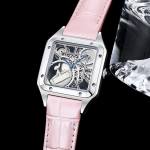 Cartier Santos Skeleton Watch - Image 3
