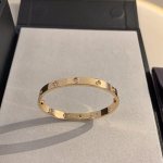 Cartier Love Bracelet Gold&White - Image 4