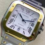 Santos Large de Cartier watch(Customized original watch strap) - Image 4