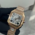 Cartier Santos Skeleton Watch - Image 4