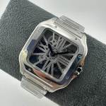Cartier Santos Skeleton Watch - Image 4