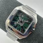 Cartier Santos Skeleton Watch - Image 4