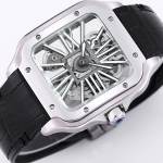 Cartier Santos Skeleton Watch - Image 4