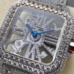 Cartier Santos Skeleton Watch - Image 4