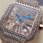 Cartier Santos Skeleton Watch - Image 4