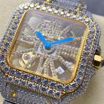 Cartier Santos Skeleton Watch - Image 4