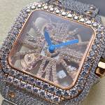 Cartier Santos Skeleton Watch - Image 4