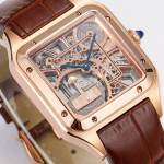 Cartier Santos Skeleton Watch - Image 4