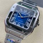 Santos Medium de Cartier watch(Customized original watch strap) - Image 4