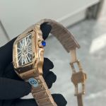 Cartier Santos Skeleton Watch - Image 5