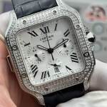 Santos de Cartier Chronograph watch - Image 5
