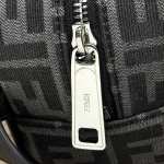 Fendi Small FF Jacquard Toiletry Case - Image 6