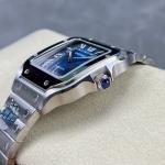 Santos Medium de Cartier watch(Customized original watch strap) - Image 6