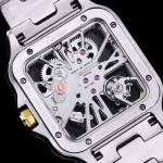 Cartier Santos Skeleton Watch - Image 8