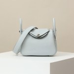 Lindy Mini Clemence Blue Pale (08) Palladium Hardware
