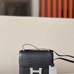 Constance 19 Matte Alligator Nior  (89) Palladium Hardware