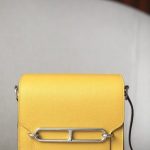Roulis Mini Evercolor Jaune Amber (9D) Palladium Hardware