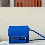 Roulis Mini HSS Evercolor Blue Saphir (73)  And Blue France(71)Rose Gold Hardware