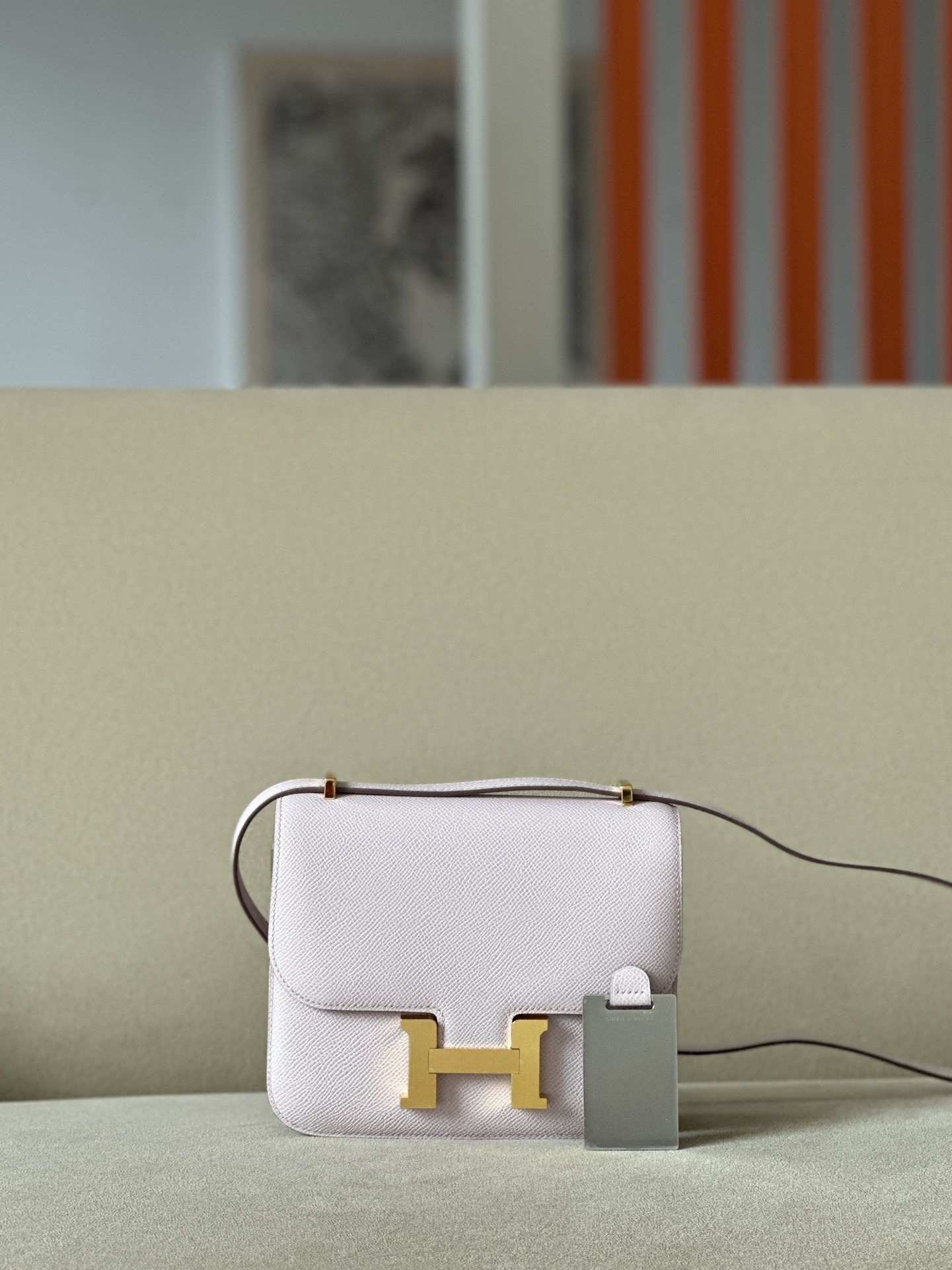 HSC-3FD464DA61E8 Constance 19 Epsom Mauve Pale(09) Gold Hardware - Image 1