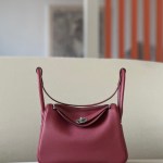 Lindy 26 Clemence Rouge Grenat (K1) Palladium Hardware