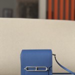 Roulis Mini Evercolor Bieu Agate (R2) Palladium Hardware