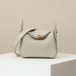 Lindy Mini Clemence Beton (8L) Gold Hardware