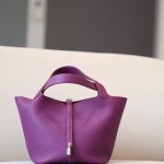 Picotin Lock 22 Clemence Anemone(P9) Palladium Hardware