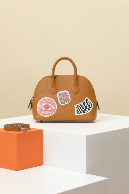 Bolide Mini Clemence Caremel (28) Palladium Hardware