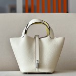 Picotin Lock HSS 18 Clemence Nata(I2) and Jaune Poussin(1Z)Palladium Hardware