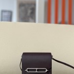Roulis Mini Evercolor Rouge Sellier (0G) Palladium Hardware
