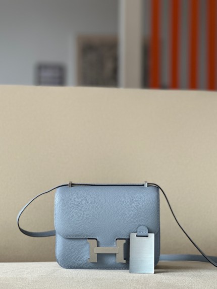 Constance 19 Epsom Bleu Lin(J7) Palladium Hardware
