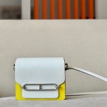 Roulis Mini HSS Evercolor Blanc (01)  And Lime(9R)Palladium Hardware
